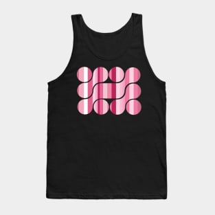 Hot Pink Stripes Tank Top